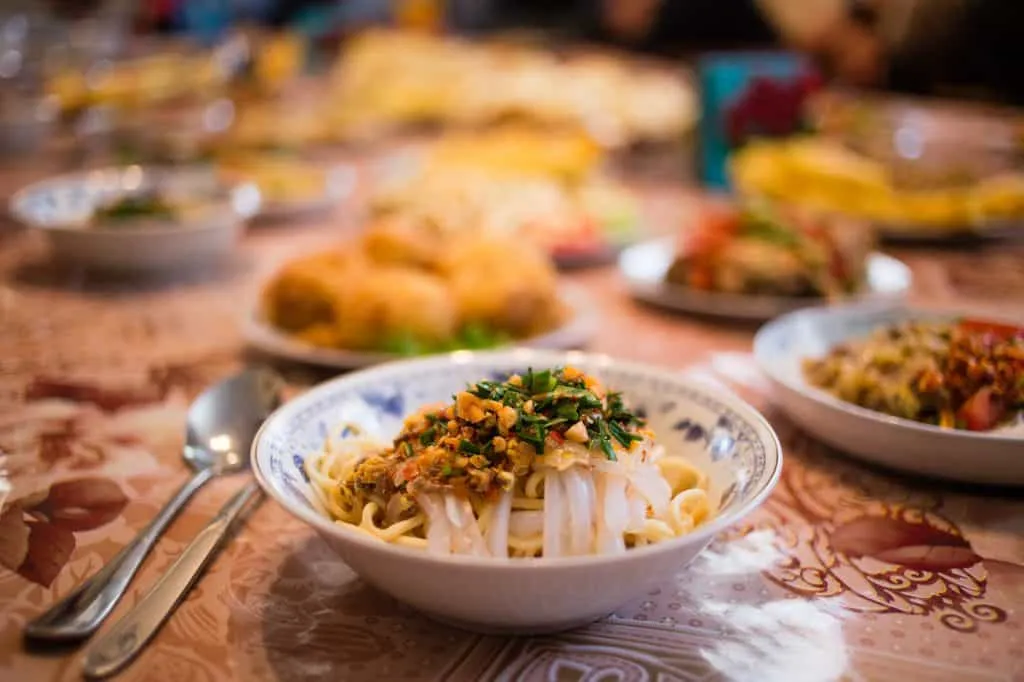 Karakol Food Tours, Dungan Family Dinner
